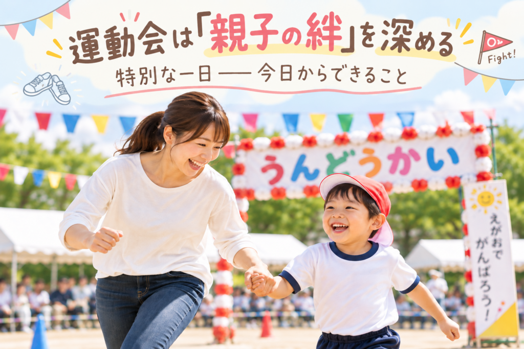運動会は「親子の絆」を深める特別な一日――今日からできること