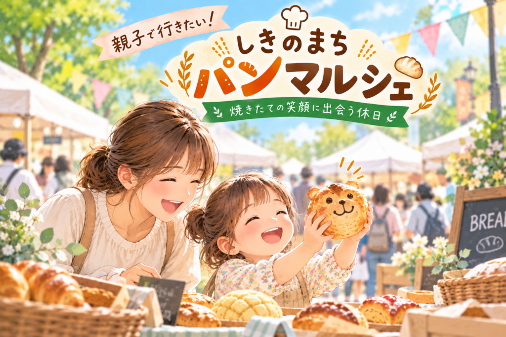 親子で行きたい!志木の「しきのまちパンマルシェ」で、焼きたての笑顔に出会う休日