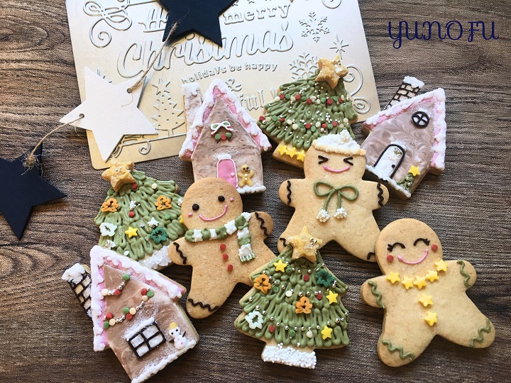 Happy Xmas !! ナチュラルアイシングクッキーレッスン開催！