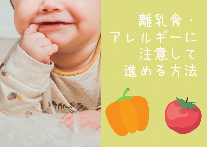 離乳食は怖くない！アレルギーに注意した離乳食の進め方