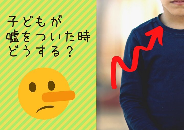 子どもが嘘をついた時どうする？